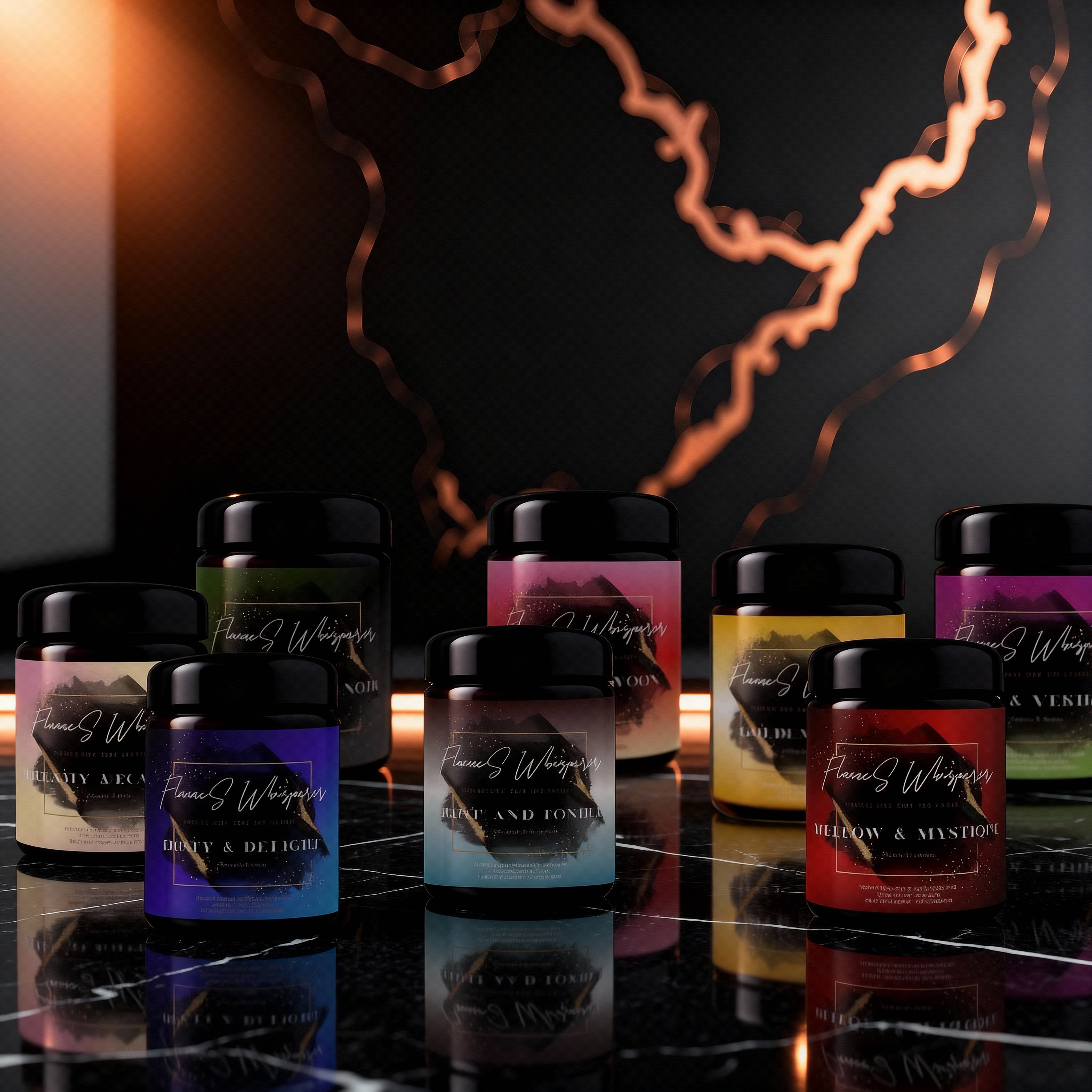 Flames Whisperer First candle collection