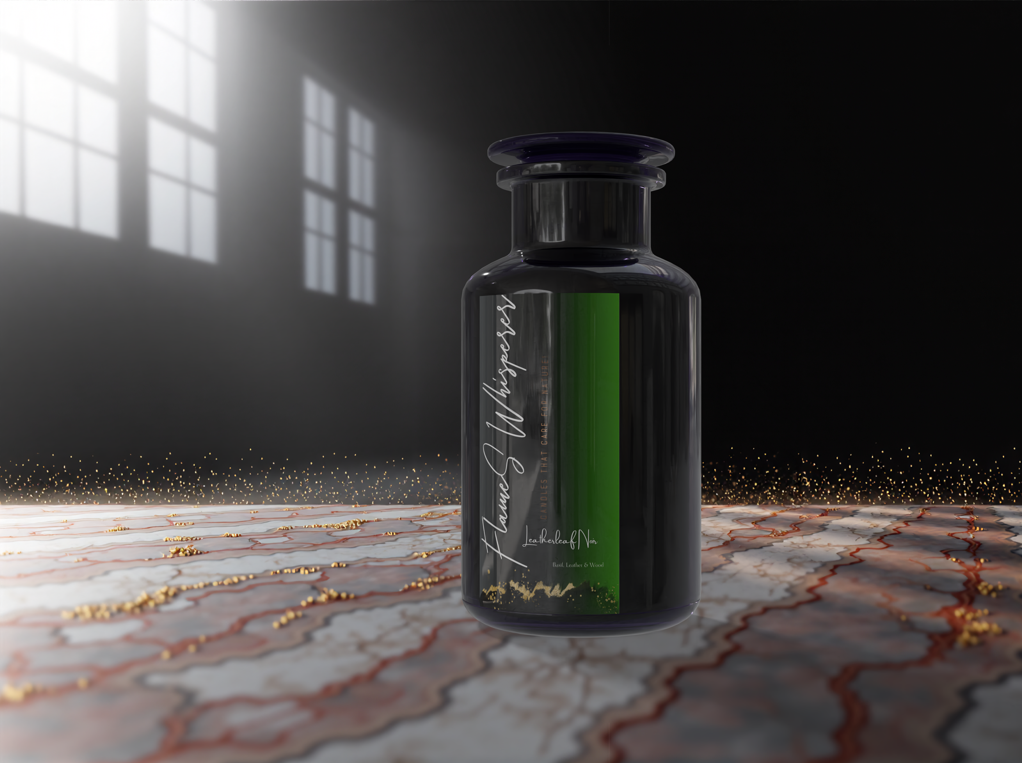 Leatherleaf Black Diffuser