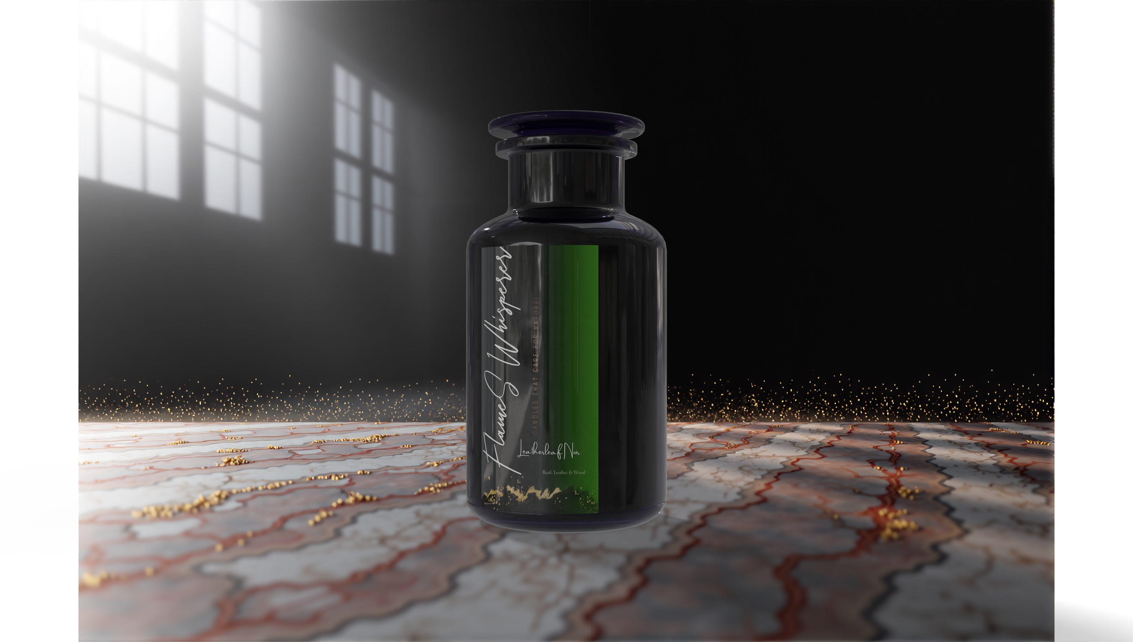 Leatherleaf Black Diffuser