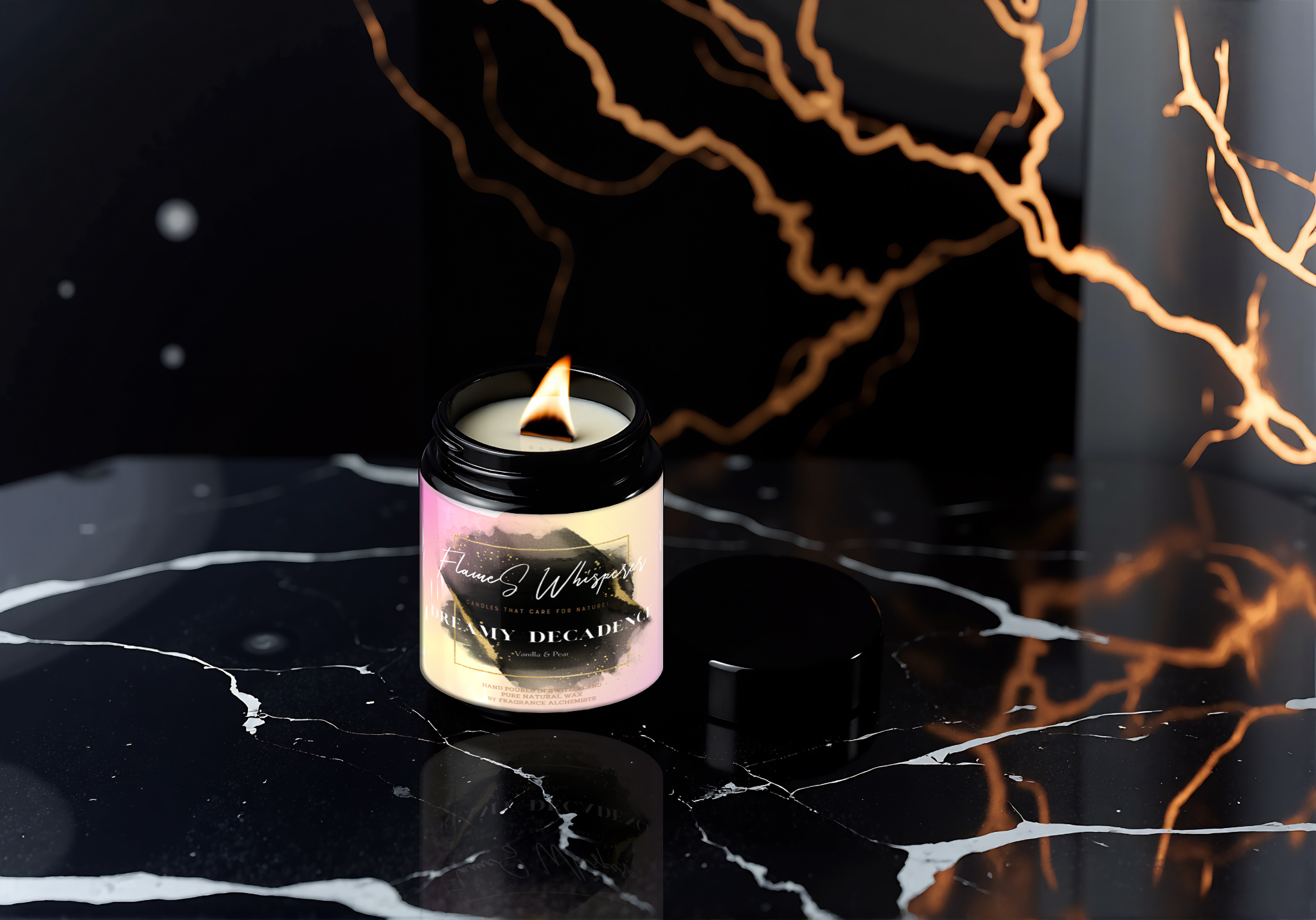 Verträumte Dekadenz - Duftkerze