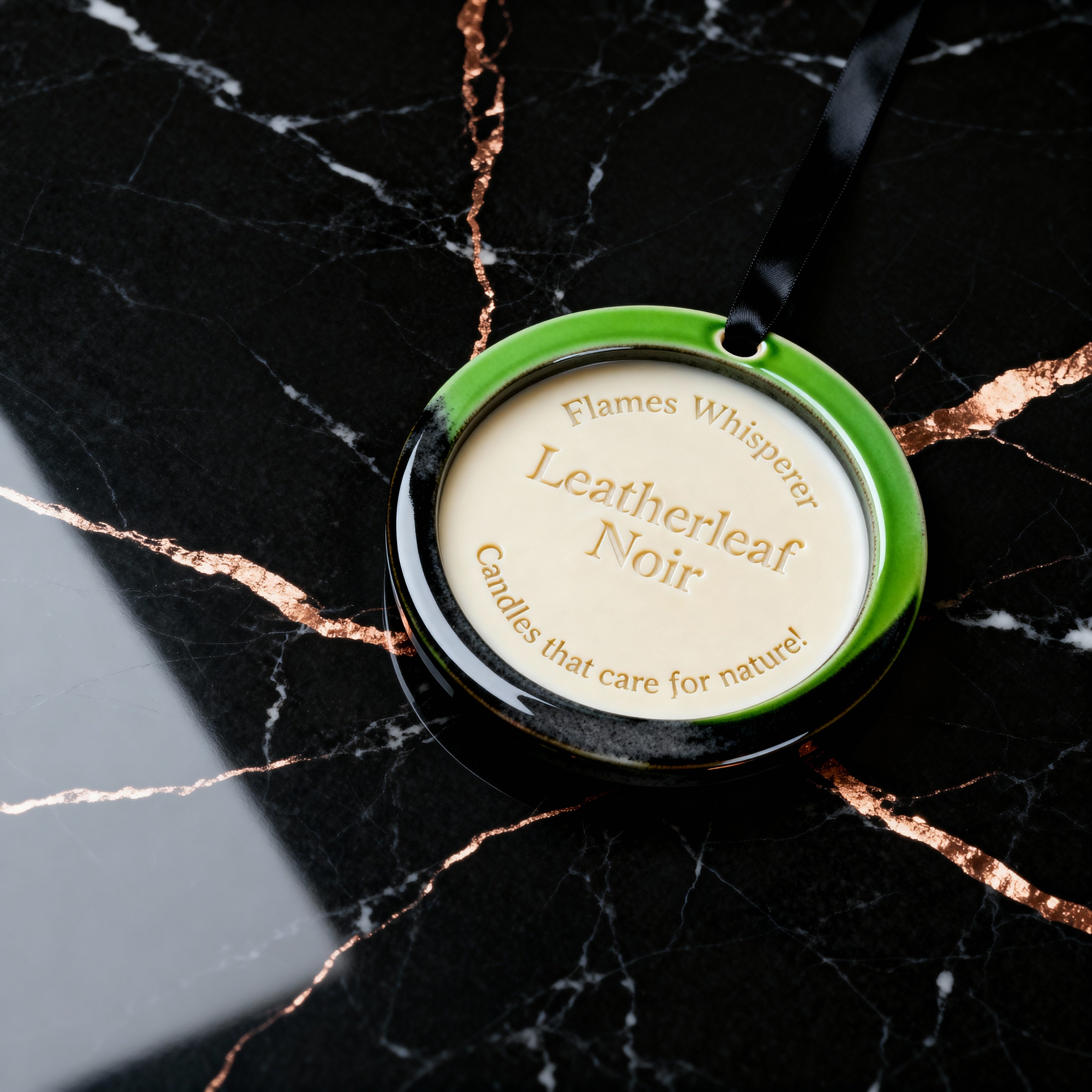 Leatherleaf Noir - Flames Whisperer Scented Dressing Wax